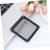 jojofuny 8pcs Computer Fan Chassis Fan Mesh Computer Cover Monitor Dust Screen Ultra-fine view 3