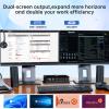 Kinupute Industrial Mini PC, Fanless Desktop Computer Core i7-1165G7 2.8-4.7GHz, Windows 11 Pro, 8G DDR4 RAM, 256G SSD, VGA/HDMI 4K@60Hz, 2x2.5G LAN Ports, 6xCOM RS232, 4G Module Slot, WiFi6/BT5.2 view 3