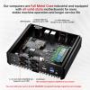 Kinupute Industrial Mini PC, Fanless Desktop Computer Core i7-1165G7 2.8-4.7GHz, Windows 11 Pro, 8G DDR4 RAM, 256G SSD, VGA/HDMI 4K@60Hz, 2x2.5G LAN Ports, 6xCOM RS232, 4G Module Slot, WiFi6/BT5.2 view 4