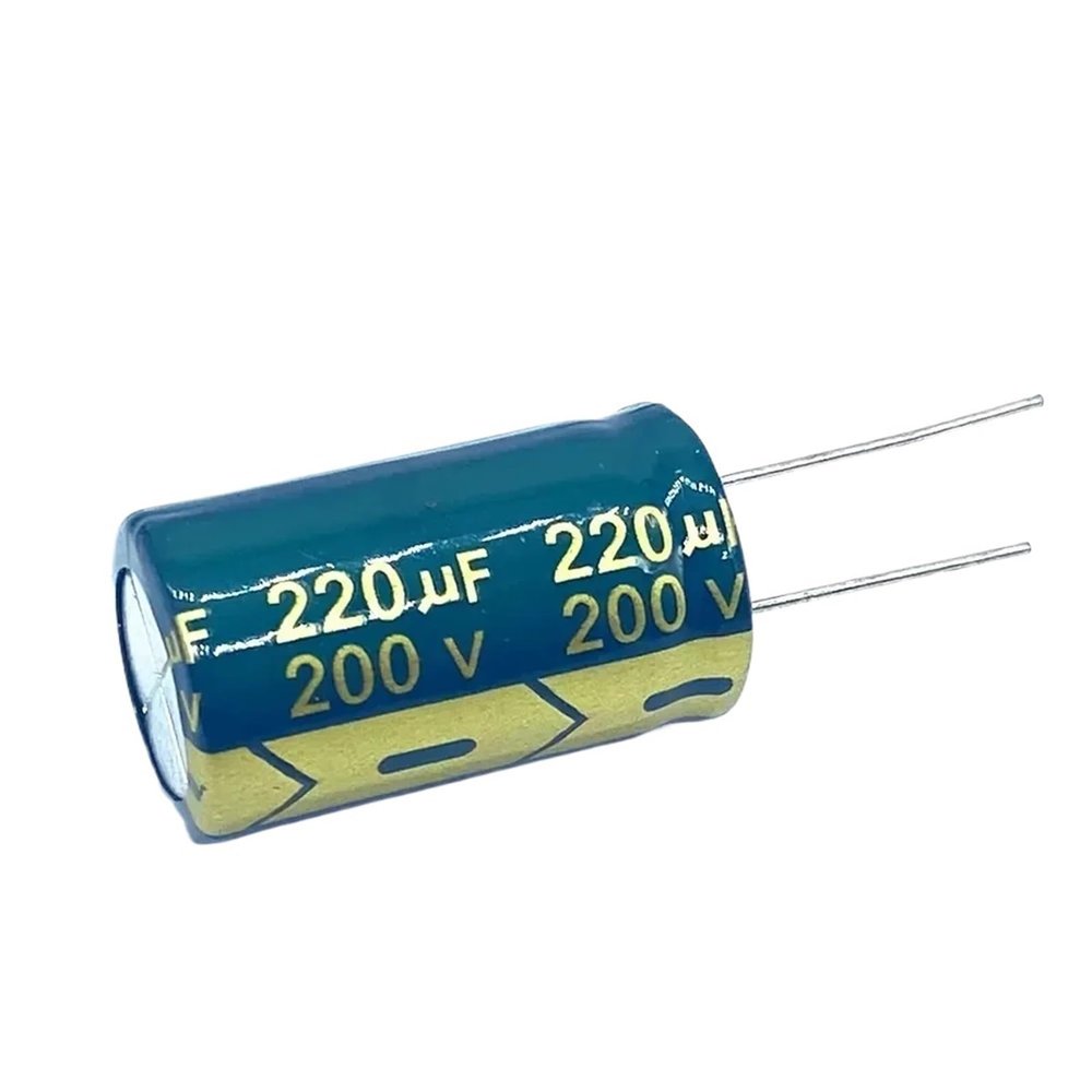 5pcs/lot 220UF 200v 220UF Aluminum electrolytic Capacitor Size 18 * 30mm