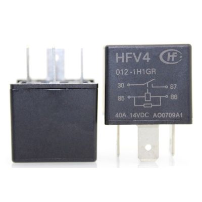 TOBAYA 40A Automotive Relays 12V 4pin 5pin car relays (Size : 12v 5pin)