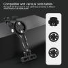 Wilitto TitaniumBike Cycling GPS Computer Mount Bracket for Integrated Handlebar, Out Front Cycling Computer Extension Bracket Lamp Holder Compatible with GarminWahooBryton Red view 2