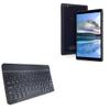 BoxWave Keyboard Compatible with PRITOM L8 (8 in) - SlimKeys Bluetooth Keyboard, Portable Thin with Chiclet-Style Keys - Jet Black view 1