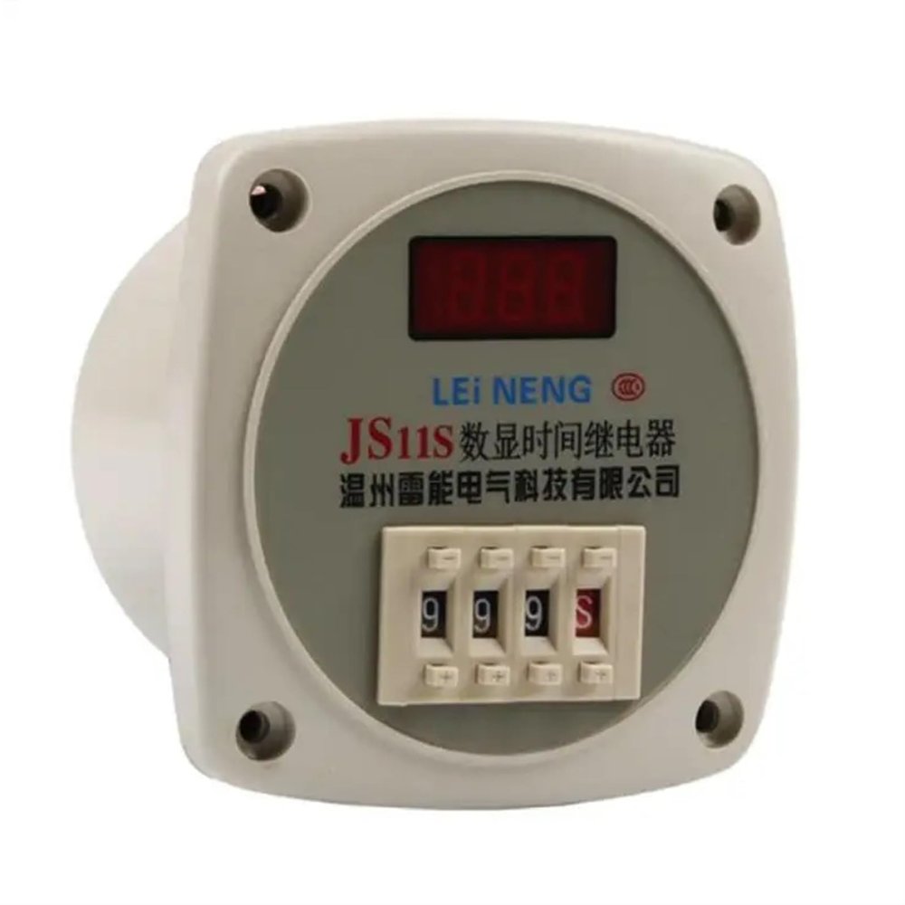 TOBAYA JS11S Multi-Function Digital Display time Relay 0.01S~999H 24V 220V 380V (Size : 220V)
