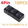 TOBAYA RELAYS 10PCS SLI-5V-12V-24VDC-SL-A 4Pin 30A 250VAC (Size : SLI-12VDC-SL-A) view 2