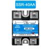 TOBAYA SSR-10AA / 25AA / 40AA Single Phase AC Controlled AC SSR Single Phase Solid State Relay with Plastic dust Cover Heat Sink220V (Size : 40AA) view 2