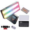 APARO A1 Camera Lights,Portable RGB Video Lights Mini LED Panel Full Color Photography Lighting,10w 2000K-20000K Pixel-Mappable Light,Magnet Adsorption,Wireless Charging,36 Lighting Effects for Vlog view 1