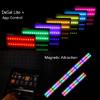 APARO A1 Camera Lights,Portable RGB Video Lights Mini LED Panel Full Color Photography Lighting,10w 2000K-20000K Pixel-Mappable Light,Magnet Adsorption,Wireless Charging,36 Lighting Effects for Vlog view 2