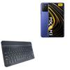 BoxWave Keyboard Compatible with Poco M5 - SlimKeys Bluetooth Keyboard, Portable Thin with Chiclet-Style Keys - Jet Black view 1
