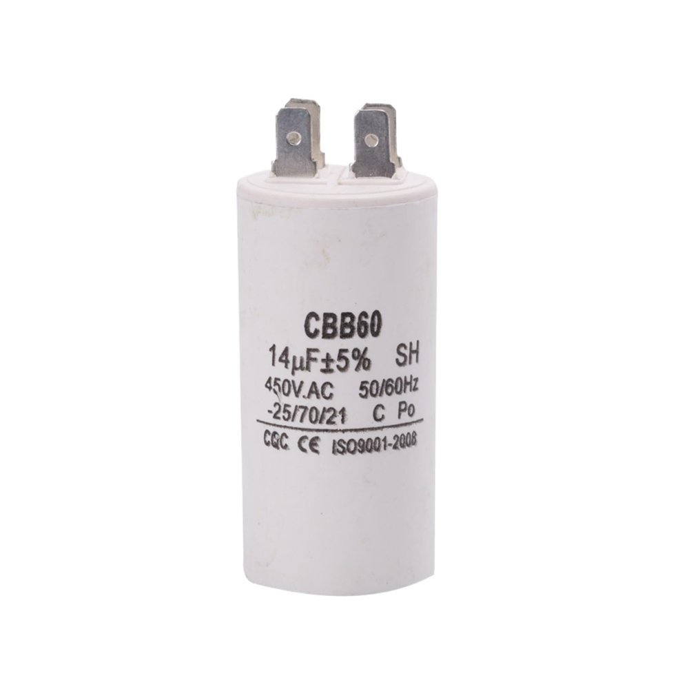 CBB60 450V 14uF Running Motor Capacitor Four pins for Water Pump Washing Machine air conditioners