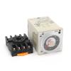 TOBAYA H3BA-N8H 8PIN 50/60Hz 2NO2NC Time 1.2s to 300h 48 * 48mm DC12V DC24V AC110V AC220V Multifunctional Solid State Relay (Size : AC220V) view 1