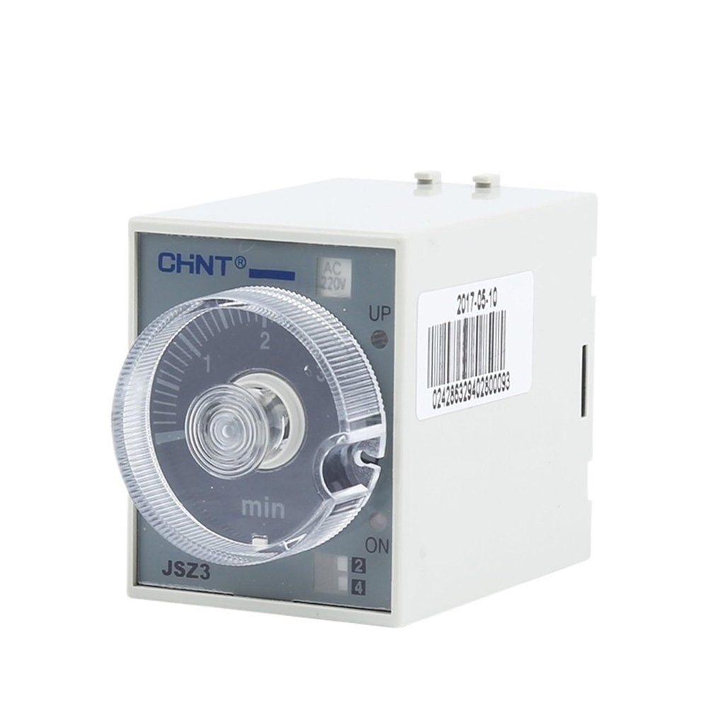 TOBAYA Time Relay JSZ3A AC 220V Adjustable DC24V delay ST3P Power Off Control Switch 380V (Size : A-C DC24V)