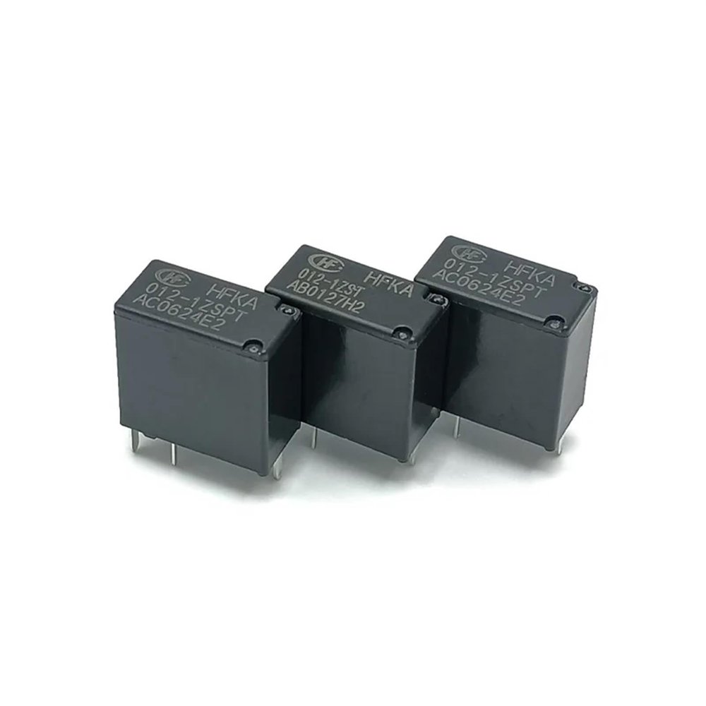 TOBAYA Relays 10Pcs HFKA-012-1ZST HFKA-012-1ZSPT 5Pin 25A Automotive Relay (Size : HFKA-012-1ZSPT)