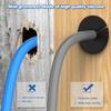 ELFCULB Starlink Cable Routing Kit,Starlink Wall Grommet for 1" Wall Hole,Starlink Cable Feed Through Bushings,Wall Bushing for Starlink Ethernet Cable,Starlink Accessories view 2