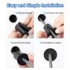 ELFCULB Starlink Cable Routing Kit,Starlink Wall Grommet for 1" Wall Hole,Starlink Cable Feed Through Bushings,Wall Bushing for Starlink Ethernet Cable,Starlink Accessories view 4