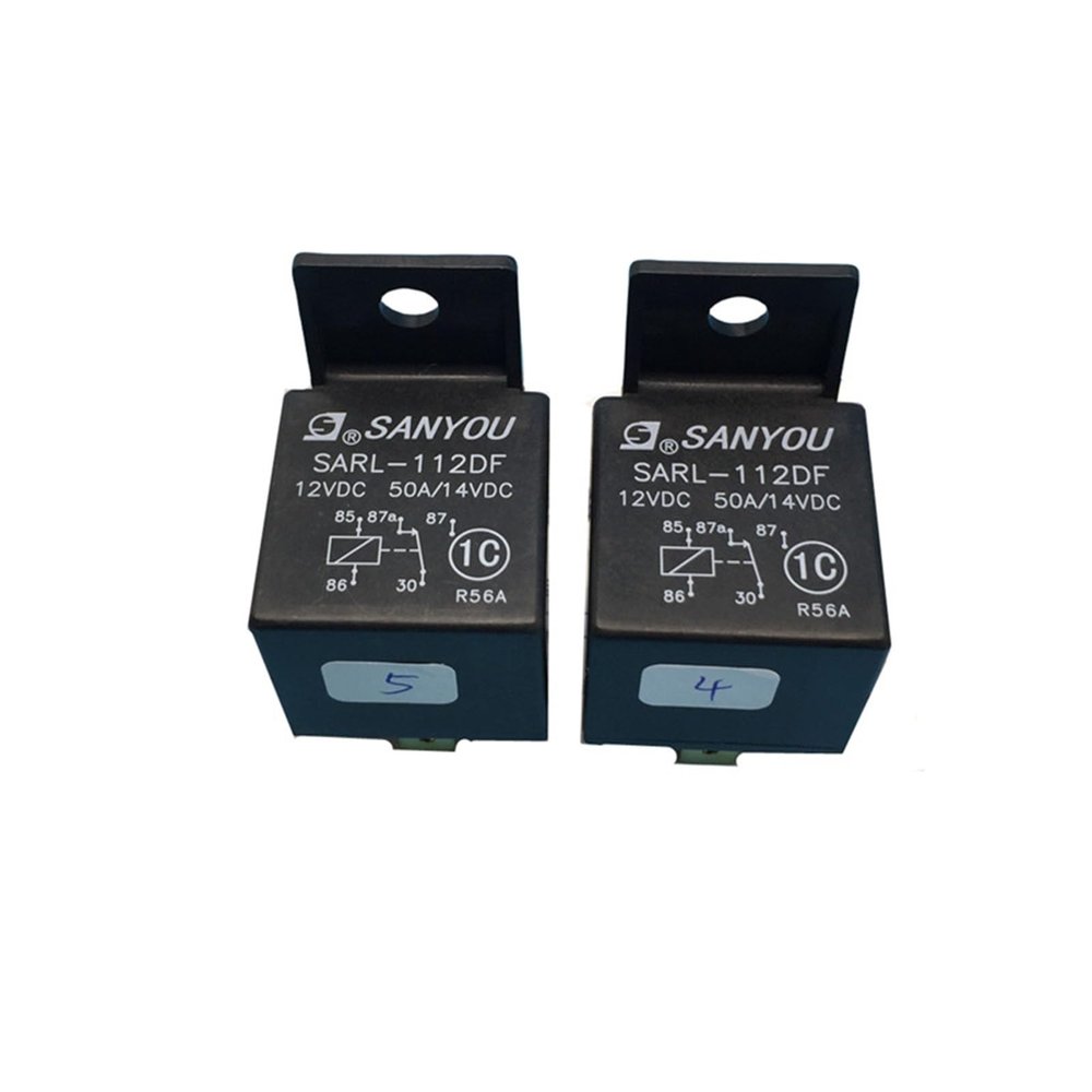 TOBAYA RELAYS 10PCS SARL-112DF SARL-124DF 5Pin 40A 14VDC Automotive Relay (Size : 10PCS SARL-112DF)