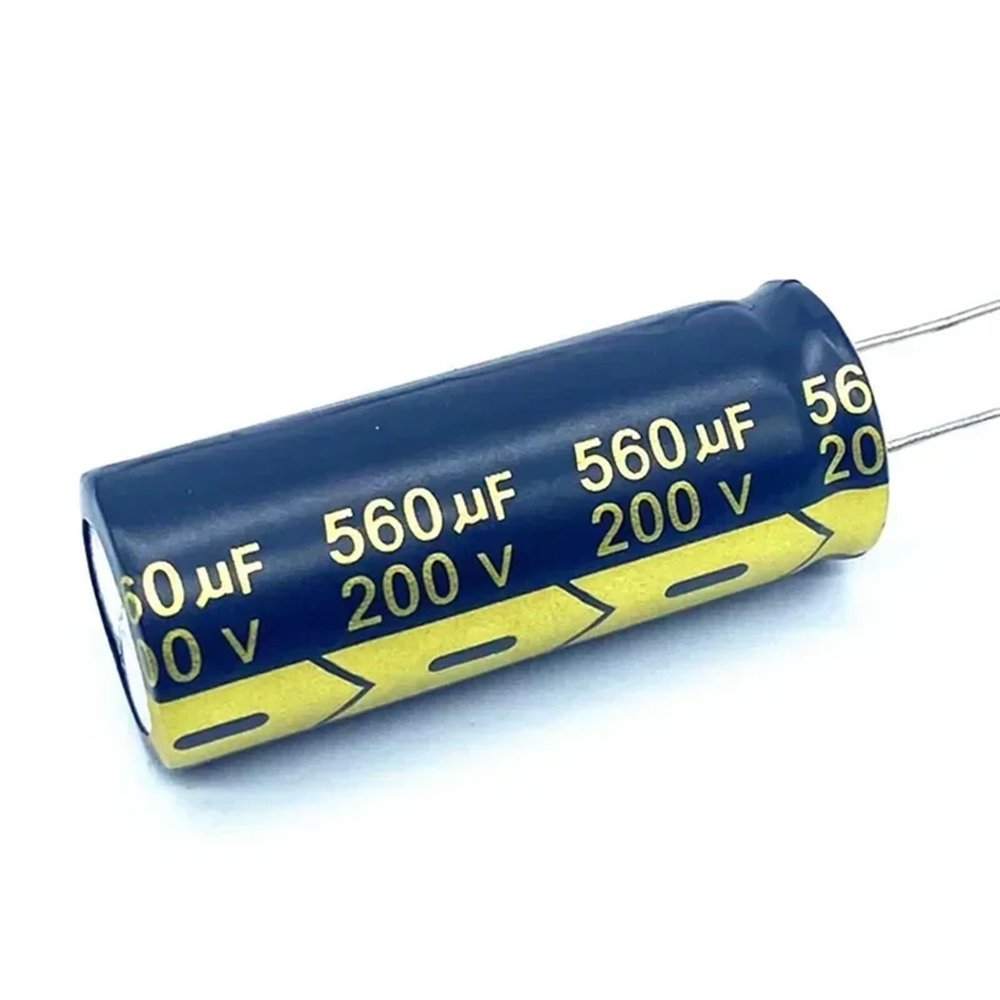 5pcs/lot 200v 560UF 200v 560UF Aluminum electrolytic Capacitor Size 18 * 50