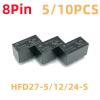 TOBAYA Relays 5PCS/10PCS HFD27-005/012/024-S 8Pin 2A 30VDC (Size : 5PCS HFD27-24-S) view 2