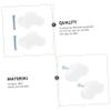 Vaguelly 1set Ceramic Cloud Shaped Drawer Knobs Cartoon Wardrobe Handles for Boys and Girls Room Cloud Door Knobs for Cabinets Unique and Elegant Furniture Decor view 2