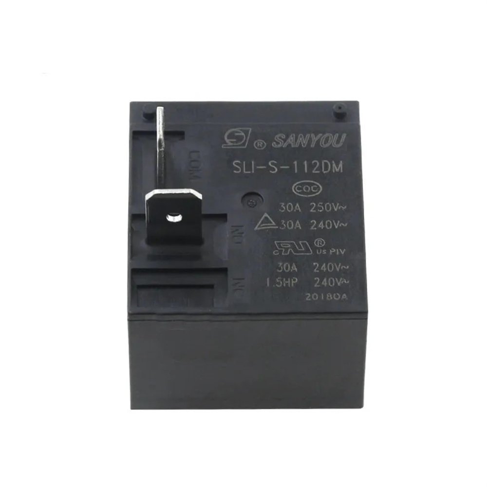 TOBAYA Relays 10PCS SLI-S-112DM SLI-S-124DM 4Pin 30A Relays (Size : SLI-S-112DM)