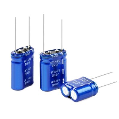 2Pcs Super Capacitor 5.5V 0.47F/1.0F/1.5F Farah Capacitor Combination 5.5V Capacitors Vehicle Recorder Supercapacitor (Size : 5.5V0.47F)