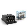 TOBAYA Intermediate Relay HH64P LY4NJ 10A Micro Small Electromagnetic Relay ACDC12V24V AC110V 220V 380V with 14 pins Socket Base PTF14A (Color : No Socket, Size : DC 24V) view 1
