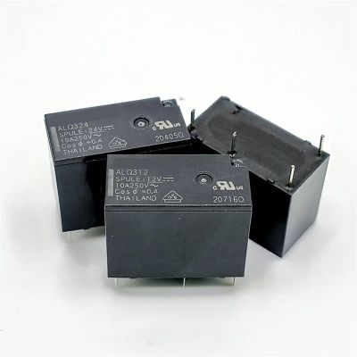TOBAYA Relays ALQ305 ALQ312 ALQ324 4Pin 10A 250V (Size : 10PCS ALQ305)