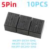 TOBAYA Relays 10PCS HK3FF-DC5V-SHG HK3FF-DC12V-SHG HK3FF-DC24V-SHG 5Pin 10A 30VDC (Size : HK3FF-DC24V-SHG) view 2
