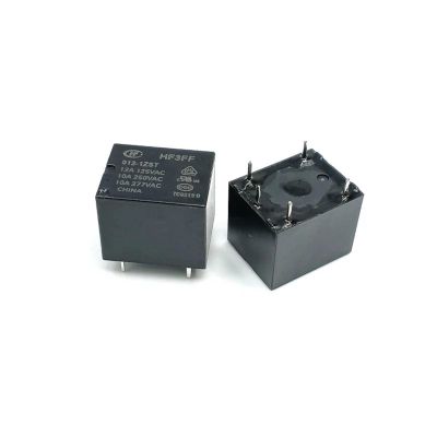 TOBAYA 5PCS/10PCS Relays HF3FF-5V-12V-24V-1ZST 5Pin10A 250VAC (Size : 5PCS HF3FF-24V-1ZST)