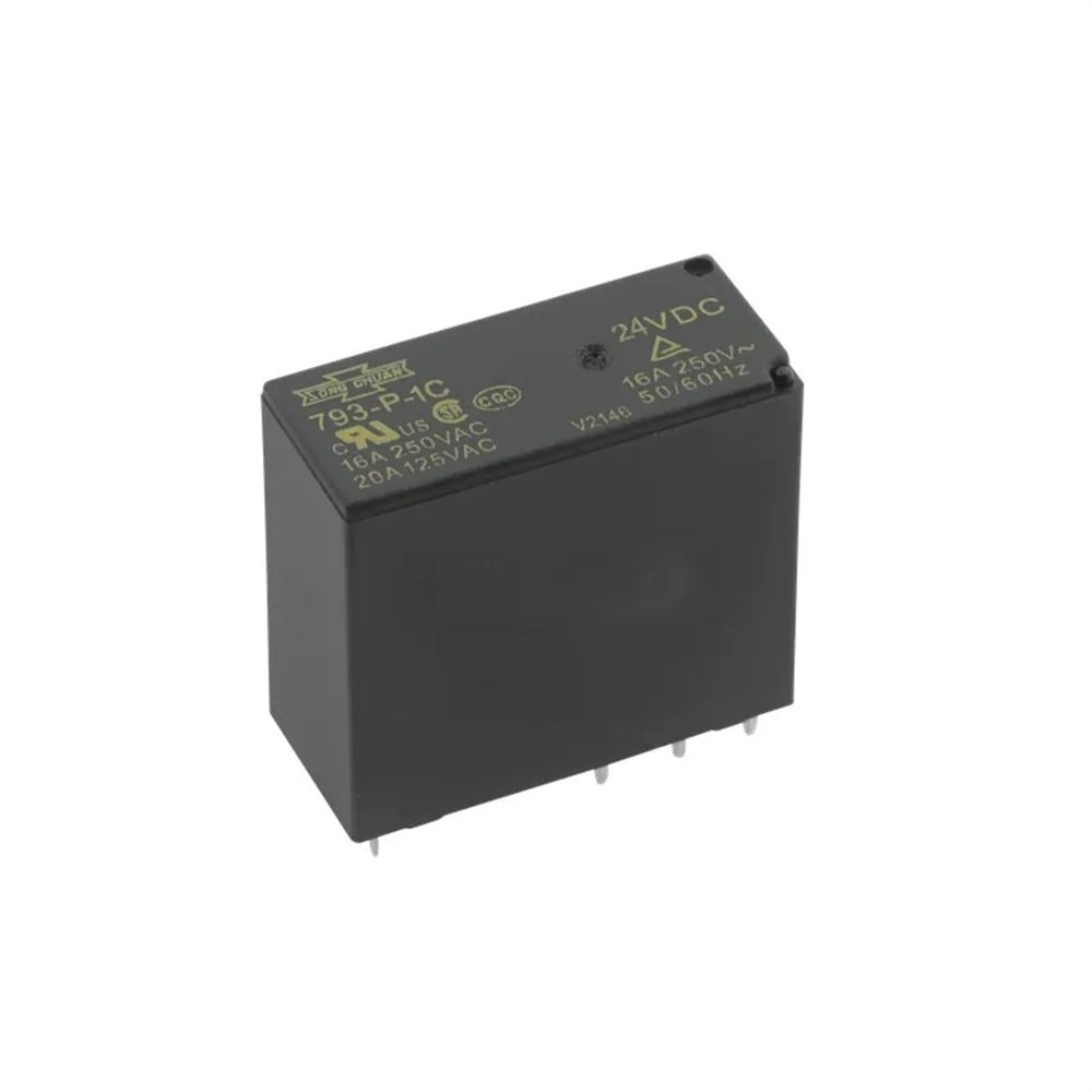 TOBAYA Relays 10PCS 793-P-1C-5VDC 793-P-1C-12VDC 793-P-1C-24VDC 8Pin 16A 250VAC Relays (Size : 10PCS 793-P-1C-5VDC)