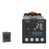 TOBAYA Product DH48S DC/AC24V AC220V Precision Programmable Delay Relay 0.01S-99990H with Socket Base DH48S Series Time Relay (Size : YH-5TA - 220VAC) view 1