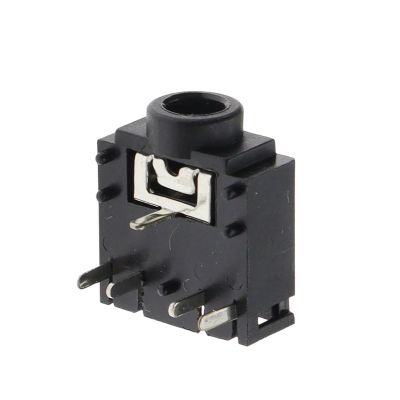 10PCS Headphone Jack 3F07 PJ-307 PJ307 3.5mm Stereo Jack 3.5 Audio Headphone Jack Connector (Color : Black, Size : 10PCS)