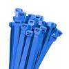 Armpow 18 inch Blue Zip Ties Heavy Duty 100 PACK, 200 LBS Ultra Exclusive Strong Plastic Wire Ties, Large Cable Ties Extra Long Tie Wraps, Indoor and Outdoor UV Resistant view 1