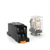 TOBAYA Intermediate Relay HH62P LY2NJ 10A Micro Small Electromagnetic Relay AC/DC12V24V AC110V 220V 380V with 8 pins Socket Base PTF08A (Color : No Socket, Size : AC 12V) view 1