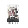 TOBAYA Intermediate Relay HH62P LY2NJ 10A Micro Small Electromagnetic Relay AC/DC12V24V AC110V 220V 380V with 8 pins Socket Base PTF08A (Color : No Socket, Size : AC 12V) view 3