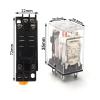 TOBAYA Intermediate Relay HH62P LY2NJ 10A Micro Small Electromagnetic Relay AC/DC12V24V AC110V 220V 380V with 8 pins Socket Base PTF08A (Color : No Socket, Size : AC 12V) view 4