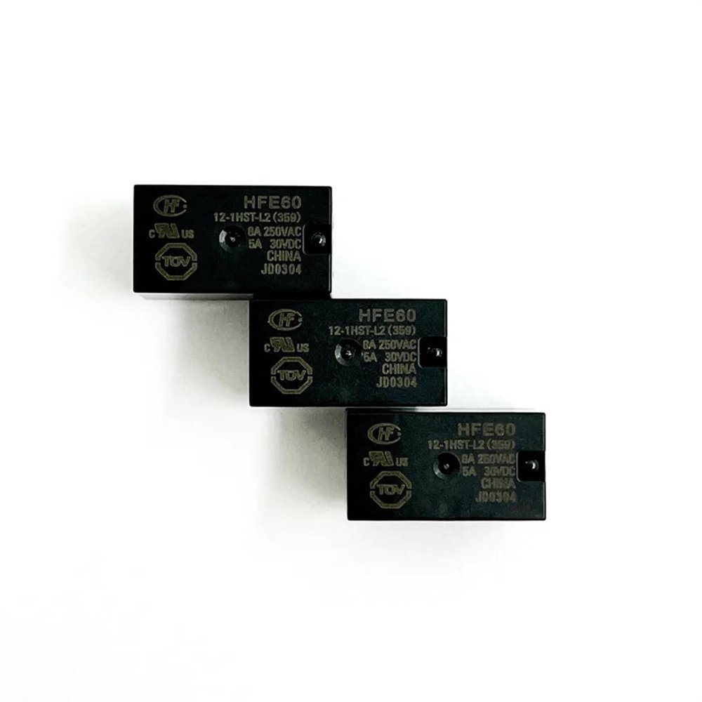 TOBAYA Relays 5PCS/10PCS HFE60-5-1HST-L2 HFE60-12-1HST-L2 HFE60-24-1HST-L2 6Pin 8A 250VAC (Size : 5PCS HFE60-24-1HSTL2)