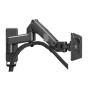 F150 2-10kg 3-12kg Aluminum Air Gas Spring 17"-35" LCD Monitor Wall Mount Bracket Good TV Wall Holder 75x75 100x100 (Color : 3-12KG Black) view 1
