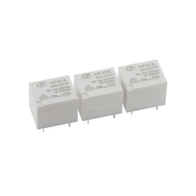 TOBAYA 10PCS Relays HF3FA-005-ZSTF HF3FA-012-ZSTF HF3FA-024-ZSTF 5Pin 10A 250VAC (Size : HF3FA-024-ZSTF)