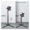 (66-120cm) DL-X4-660 10"-32" Height Adjustable 20kg X Shaped Base Pivot Rotate 360 Degree 100x100 200x200 view 2