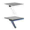 Desktop Stand Acrylic Shelf TV Box Router Shelf for Set-top Box Bracket Holder Mini PC DVD Player Stand Rack Shelf (Color : Overwhelm) view 3