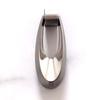 JCAKES Nickel Oval Ring Drawer Knob Single Drop Pull Rings Knob Drawer Pull Pendant Dresser Pull Handles view 2