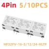 TOBAYA 5PCS/10PCS Relays HF32FV-16-HLTF(5V12V24V) 4Pin 16A 277VAC (Size : 10PCSHF32FV1624VHLTF) view 2