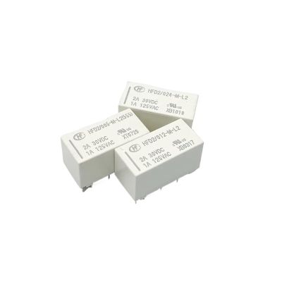 TOBAYA 10PCS Relays HFD2-003-M-L2 HFD2-005-M-L2 HFD2-012-M-L2 HFD2-024-M-L2 10Pin 2A 30VDC (Size : HFD2-003-M-L2)