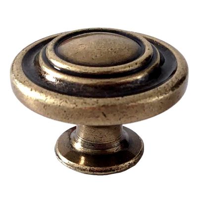 JCAKES Antique Bronze Drawer Knob Dresser Pull Cabinet Knob Kitchen Door Knob Hardware (Size : Dia: 1.25" (32 mm))