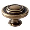 JCAKES Antique Bronze Drawer Knob Dresser Pull Cabinet Knob Kitchen Door Knob Hardware (Size : Dia: 1.25" (32 mm)) view 1