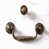 JCAKES Antique Bronze Drawer Knob Dresser Pull Cabinet Knob Kitchen Door Knob Hardware (Size : Dia: 1.25" (32 mm)) view 3