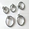 JCAKES Single Drop Pull Rings Drawer Knob Drawer Pull Pendant Dresser Pull Handles Polished Silver Chrome Hardware (Size : Outer Dia: 1.75" (45 mm)) view 3