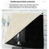Wcxixo Indoor LCD TV Dust Cover, Stretchable TV Screen Protector for Curved Table Hanging LED Dustproof Slipcover Bedroom Living Room Decoration TV Set Cover view 3