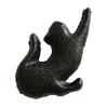 JCAKES Cat Knob Drawer Knobs Dresser Knob Rustic Drawer Pull Antique Black Cast Iron Kitchen Cabinet Door Knobs Drawer Pulls (Color : D) view 1